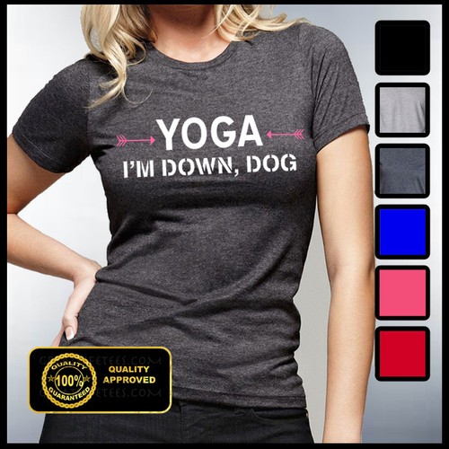 Yoga down dog shirt - down,